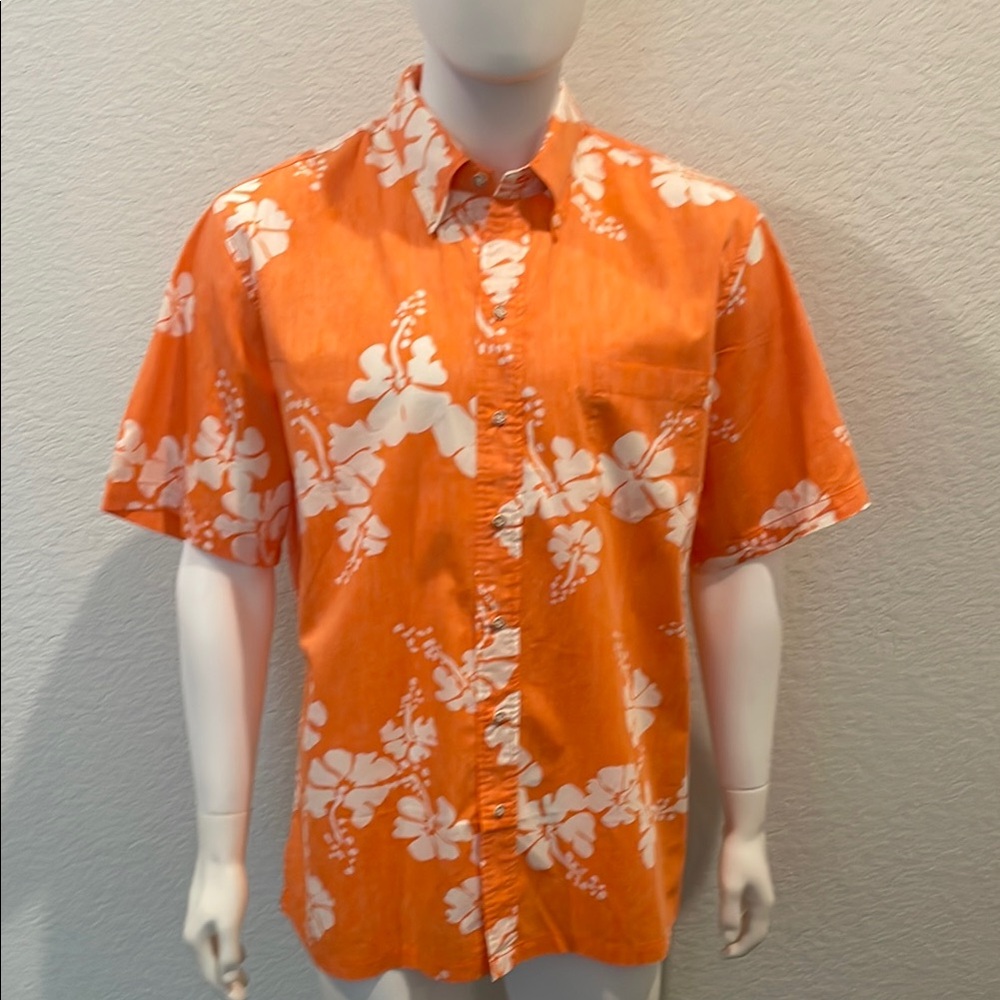 Houston Astros Reyn Spooner 50th State Button-Down Shirt - Heathered Orange